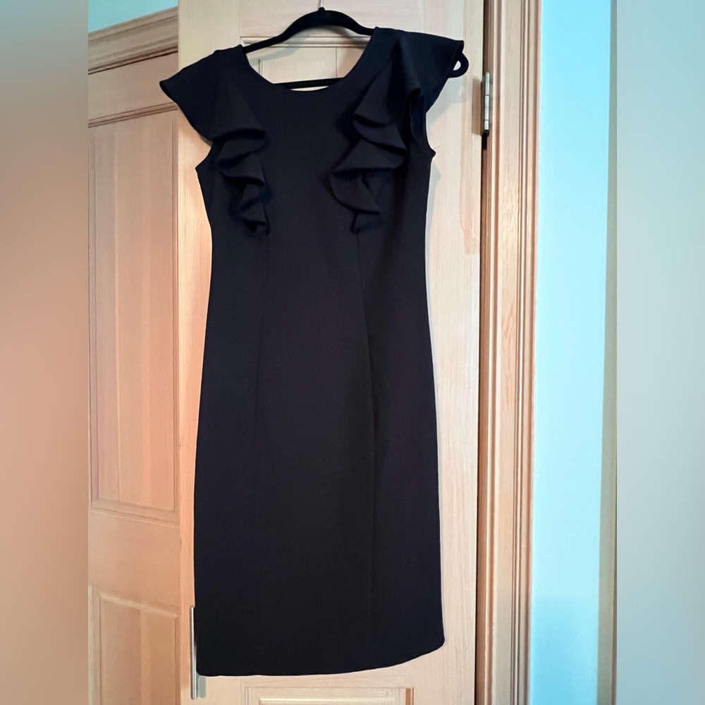 Formal Black Body-con Dress. Size Small